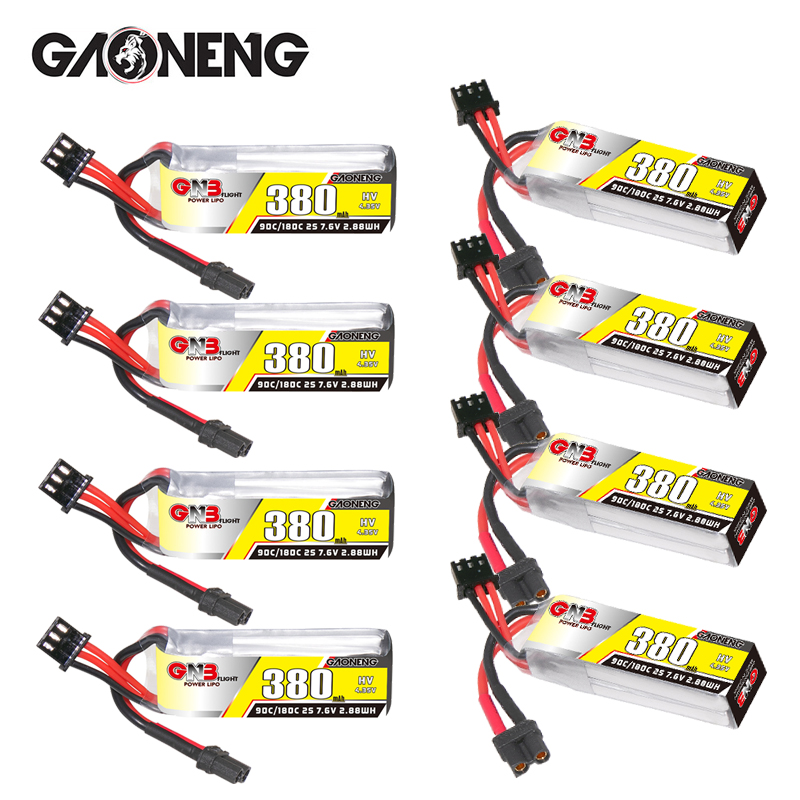Drone Rc Quadcopter Controller - GNB 2S 7.6V 380mAh 90C/180C Lipo