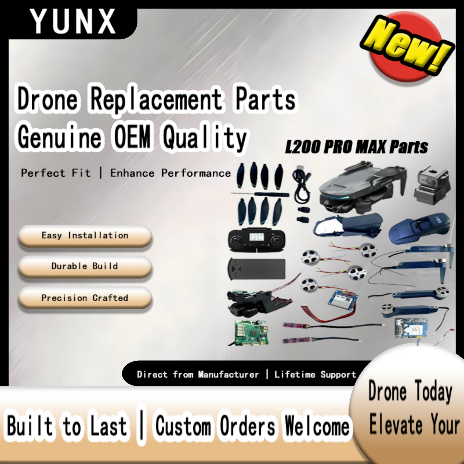 Lyzrc Drone - LYZRC L200 pro MAX RC Quadcopter