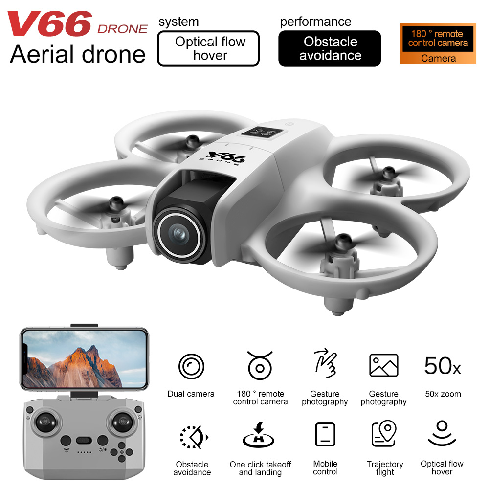 New V66 Mini Drone HD Camera 4 - Drone Rc With Screen review and price