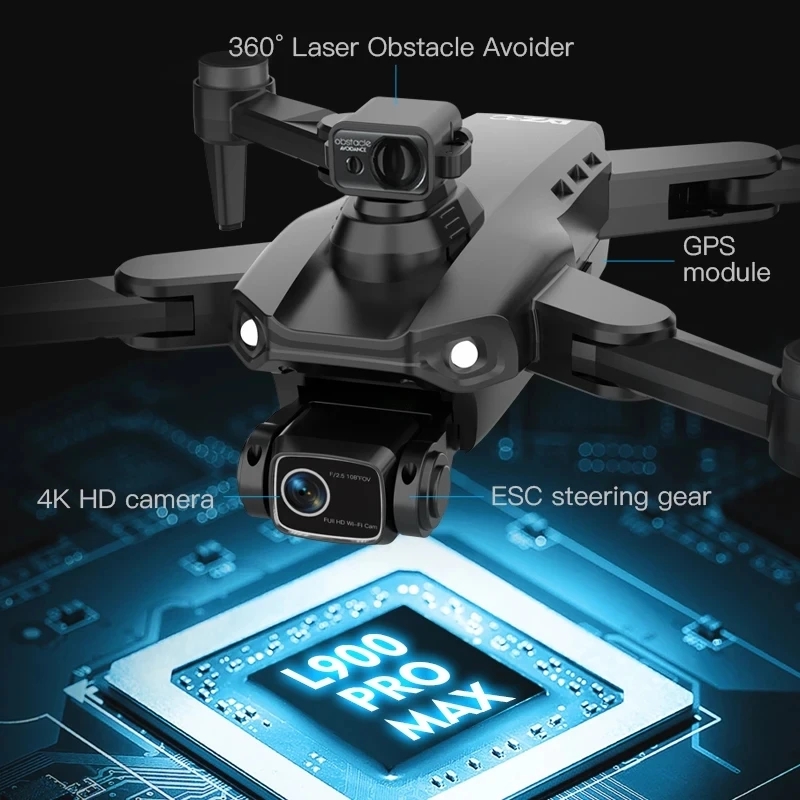 L900 Pro MAX GPS Drone 4K Prof - Drone Rc Team City review and price