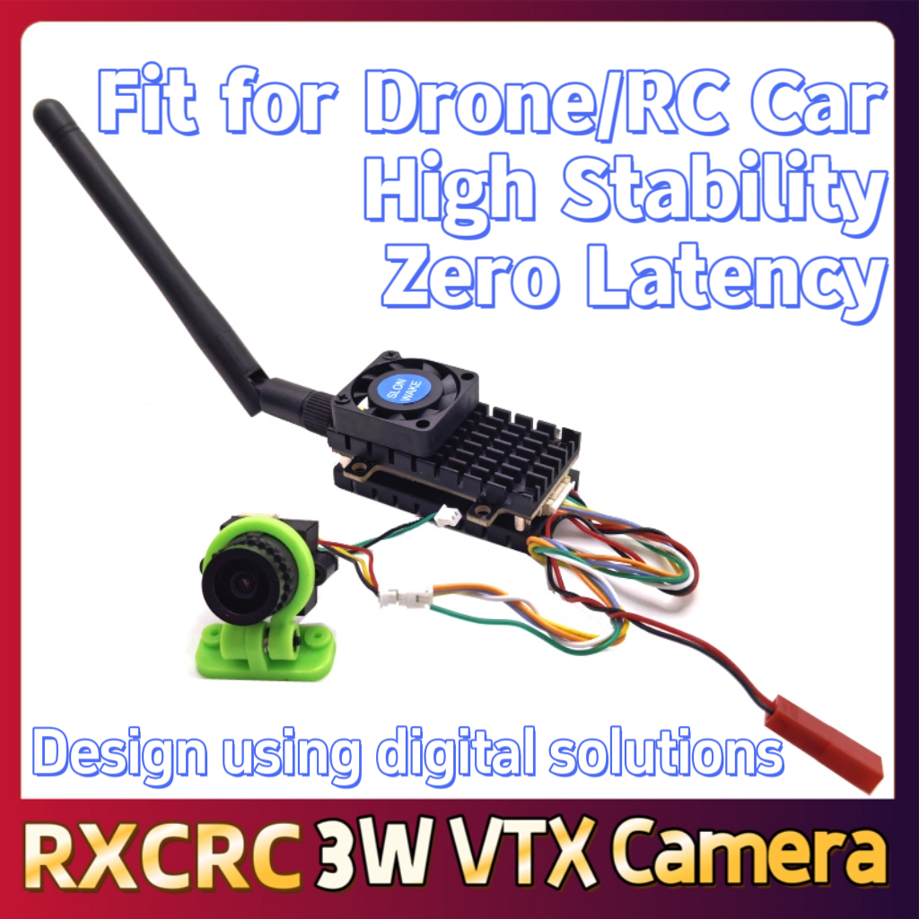 RXCRC 5.8G 3W Video VTX transm - Drone Rc With Screen review and price