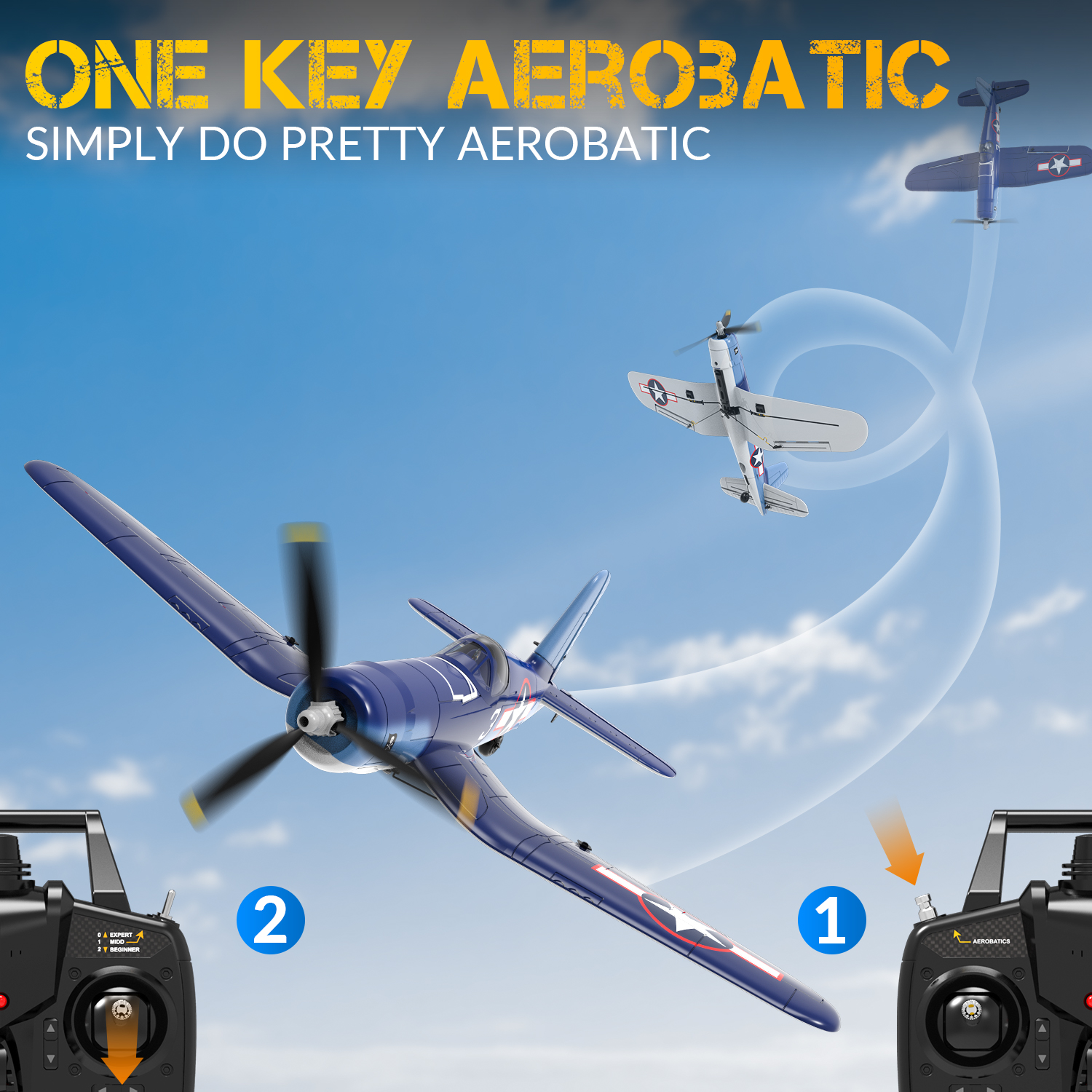 New F4U Corsair RC Plane 2.4Gh - Plane Drone Rc review and price