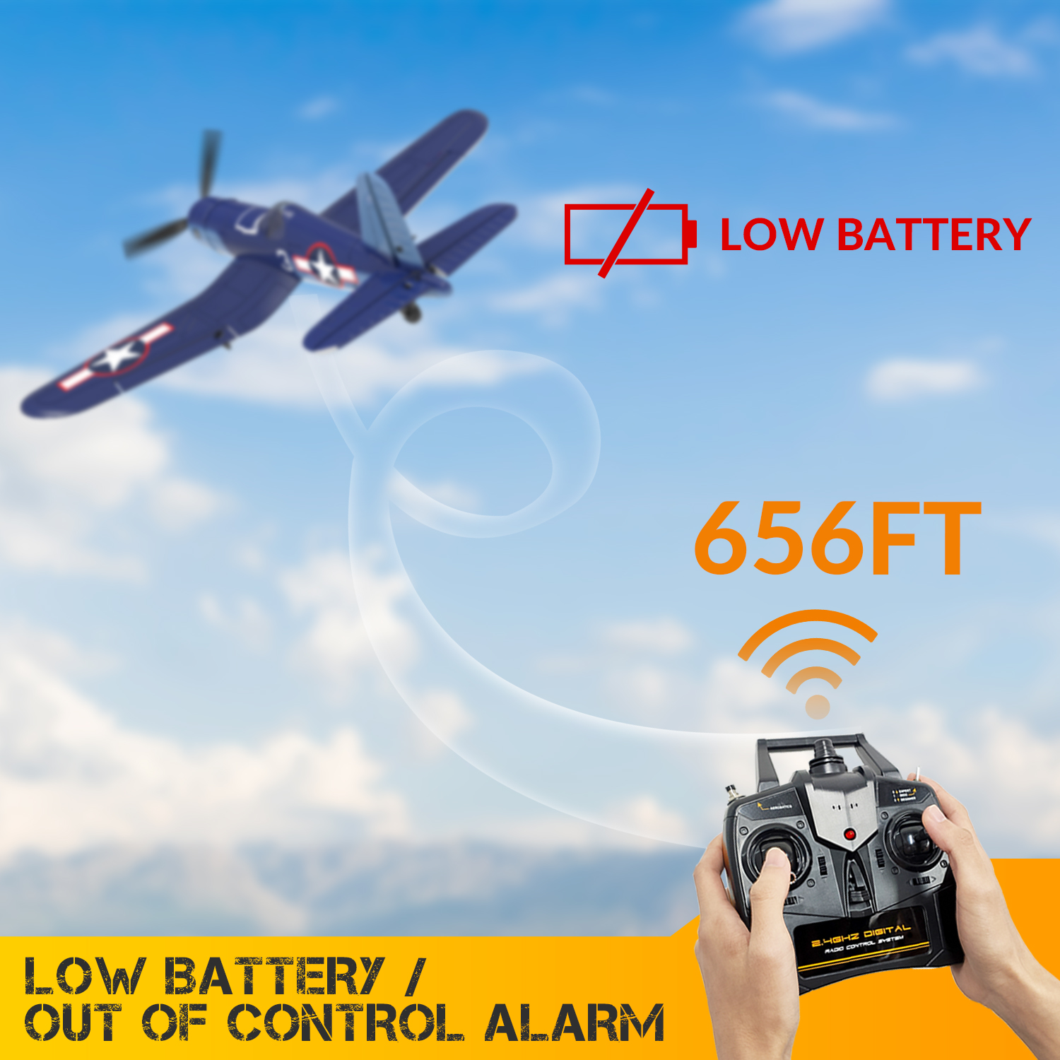 New F4U Corsair RC Plane 2.4Gh - Plane Drone Rc review and price