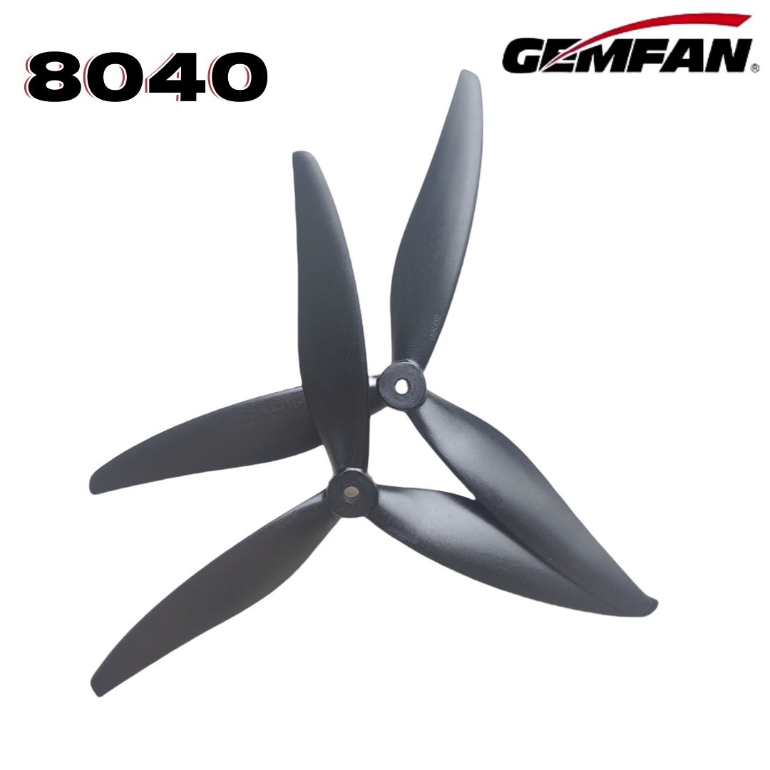 Gemfan 8040 8X4X3 3-blade 8-in - Plane Drone Rc review and price