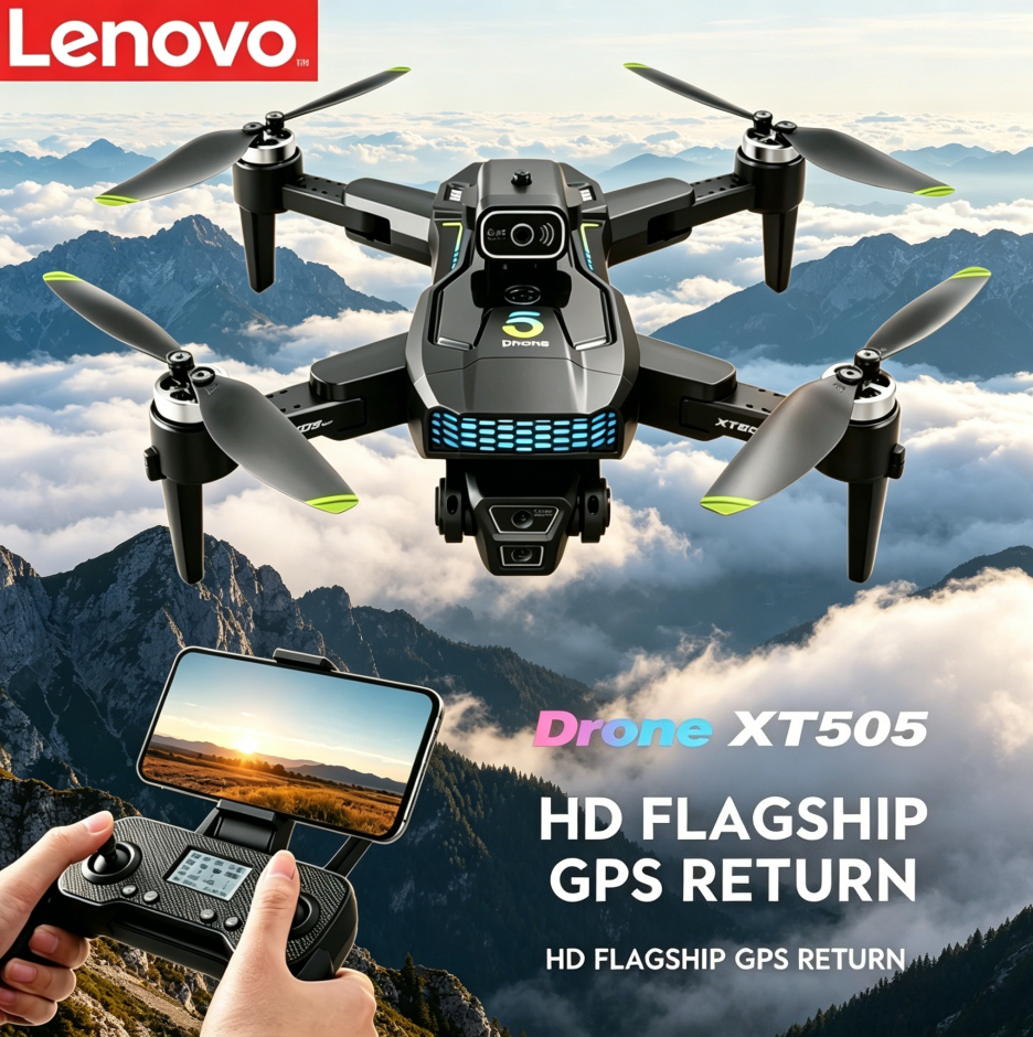 Lenovo XT505 5G GPS Brushless  - Xt505 Rc Drone review and price