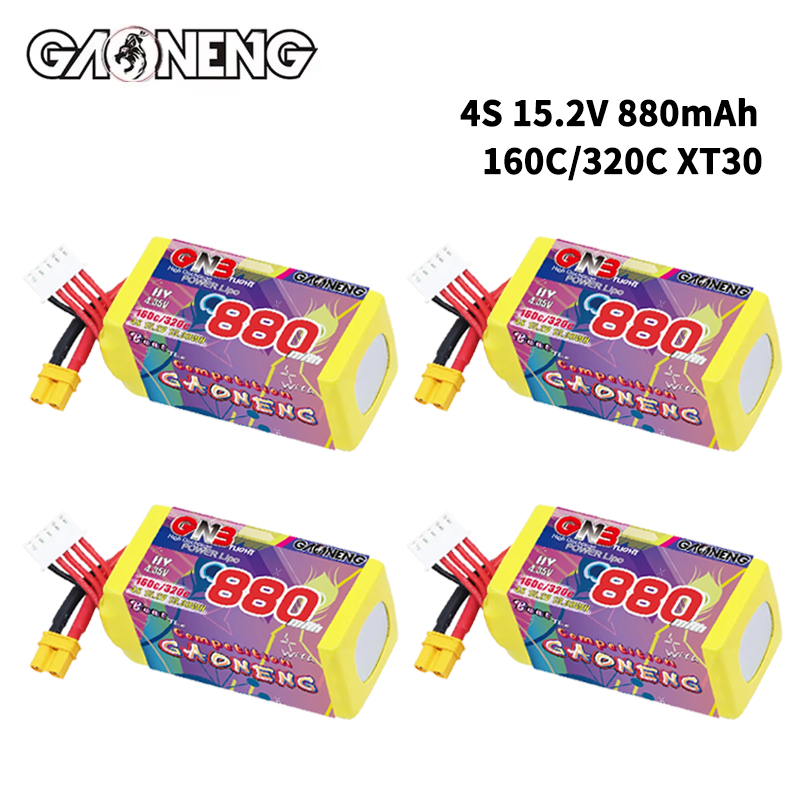 GNB 4S 880mAh 15.2V 160C/320C  - Drone Lipo Battery review and price
