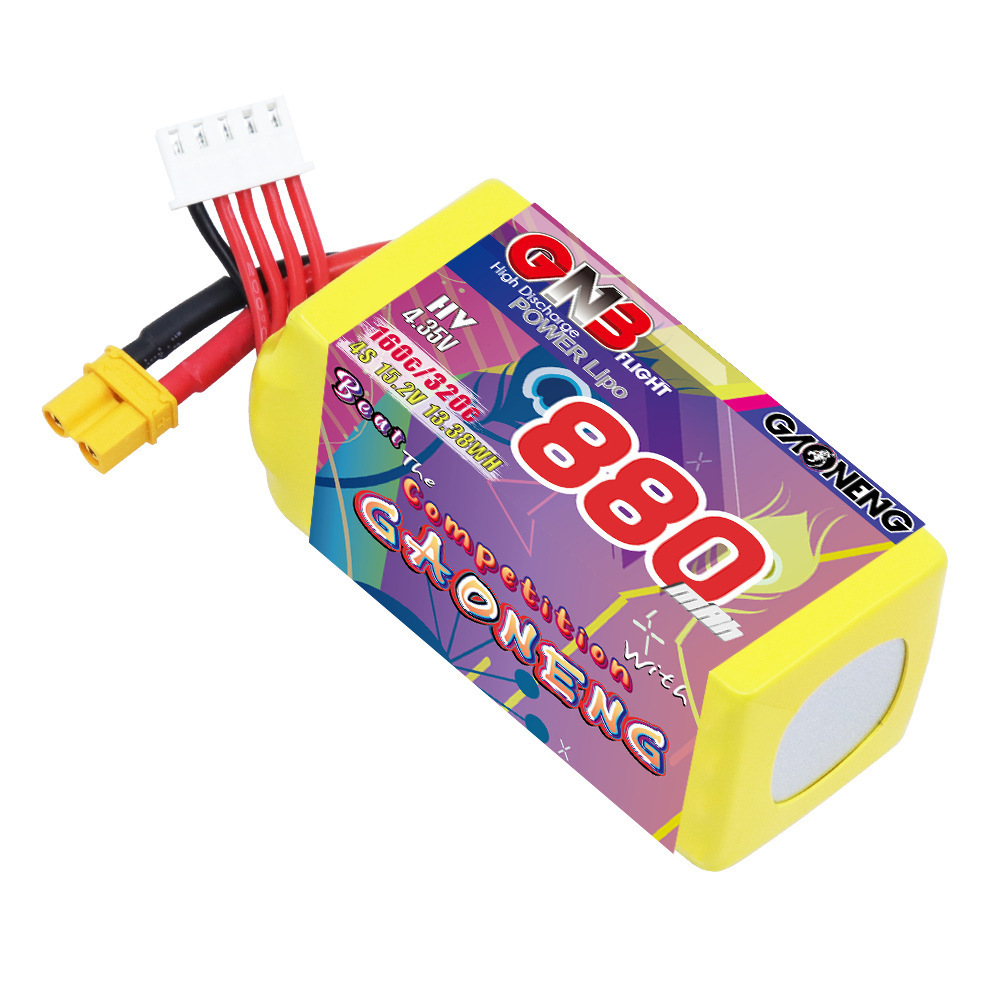 GNB 4S 880mAh 15.2V 160C/320C  - Drone Lipo Battery review and price