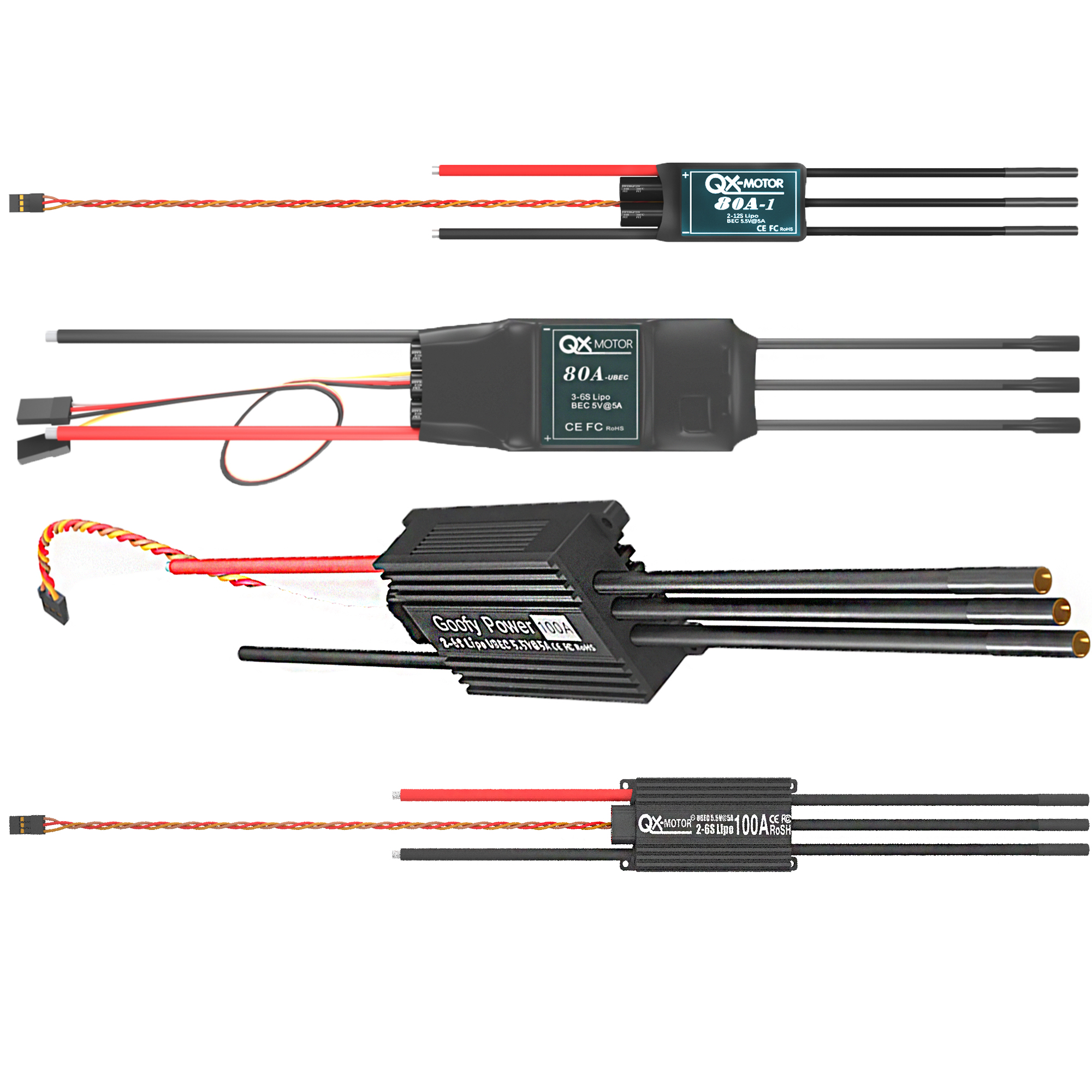 QX-MOTOR Brushless ESC series  - Drone Rc Quadcopter Controller review and price