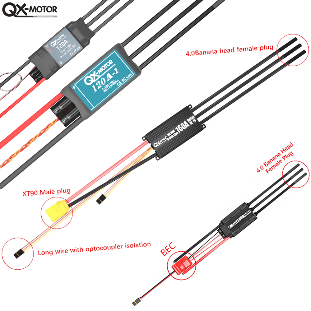 QX-MOTOR Brushless ESC series  - Drone Rc Quadcopter Controller review and price