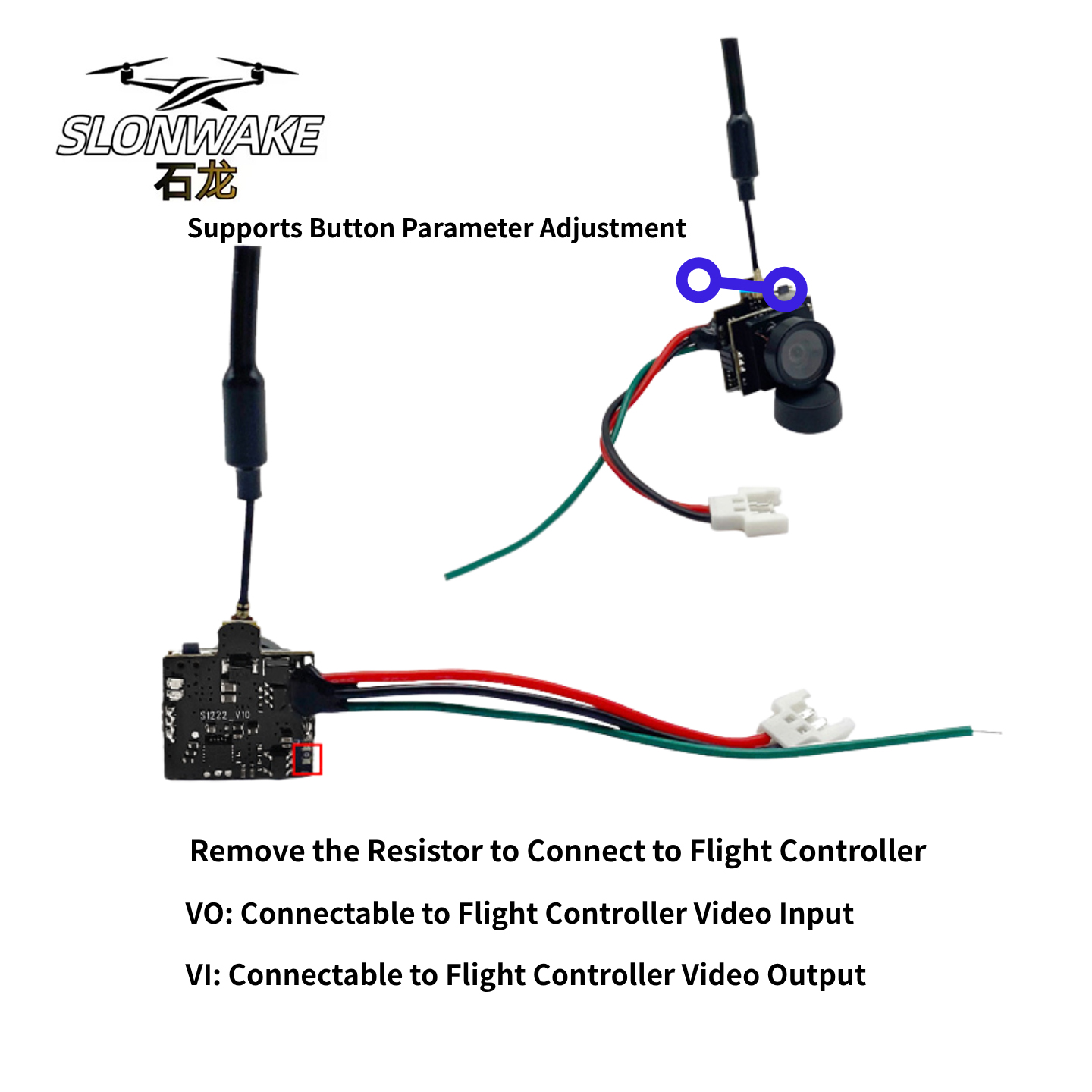 SLONWAKE 5.8G Analog Video Tra - Drone Rc With Screen review and price