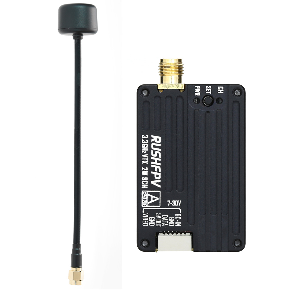 RUSHFPV 3.3G 2W VTX Transmitte - Drone With Rc 2 review and price