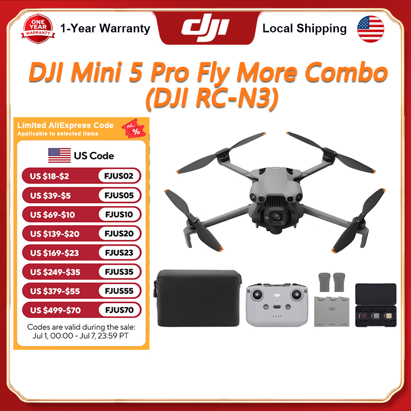 DJI Mini 5 Pro Drone Fly More  - Drone Rc N3 3 Batteries review and price