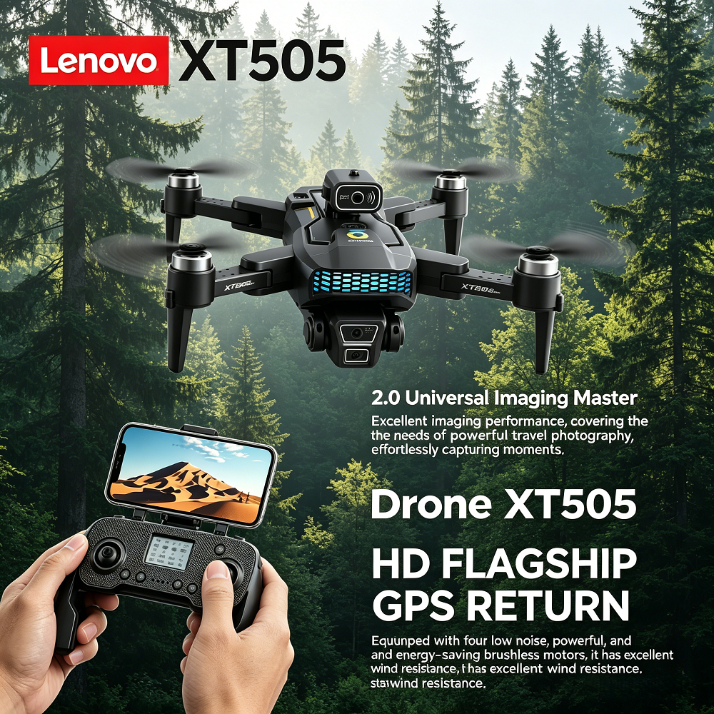 Lenovo XT505 5G GPS Drone 4K H - Xt505 Rc Drone review and price