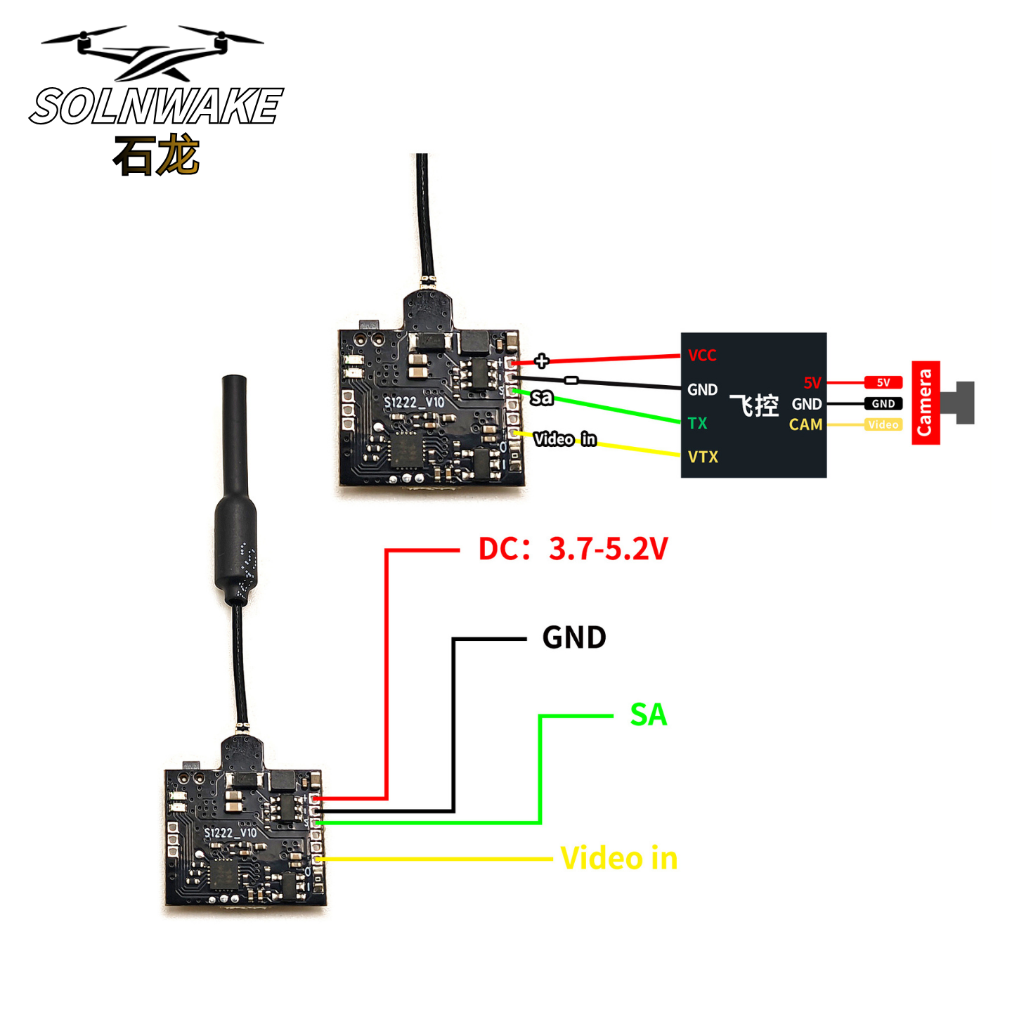 SLONWAKE Nano 5.8G 48CH 200mW  - Plane Drone Rc review and price