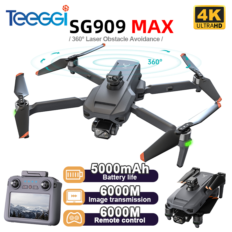 Teeggi SG909 MAX GPS Drone Wit - Drone Rc With Screen review and price