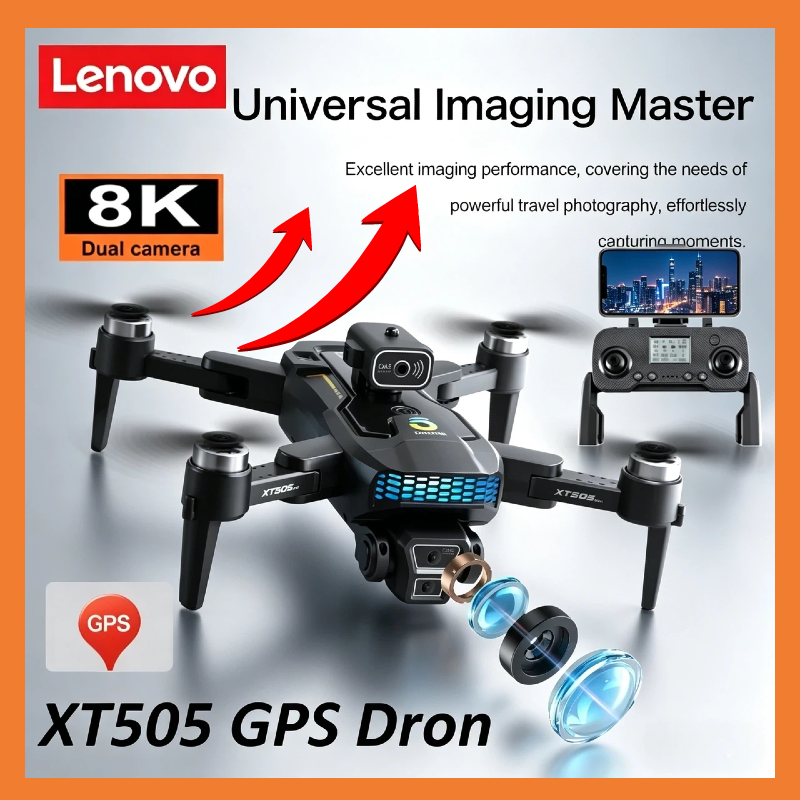Lenovo XT505 5G GPS Brushless  - Xt505 Rc Drone review and price