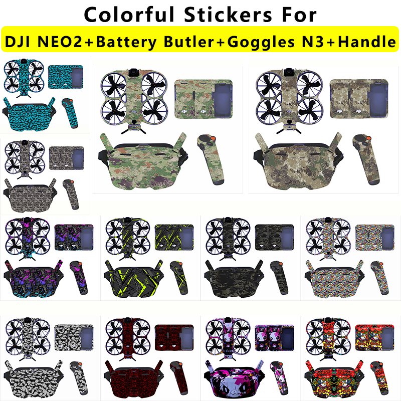 For DJI NEO 2 Drone Sticker Go - Drone Rc N3 3 Batteries review and price