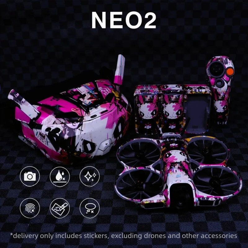 For DJI NEO 2 Drone Sticker Go - Drone Rc N3 3 Batteries review and price