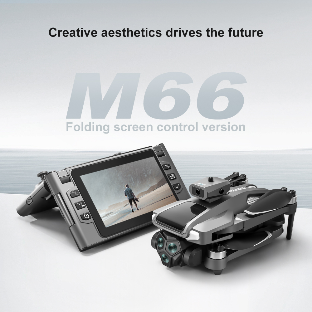 Foldable M66 RC Drone with 4.5 - Drone Rc With Screen review and price