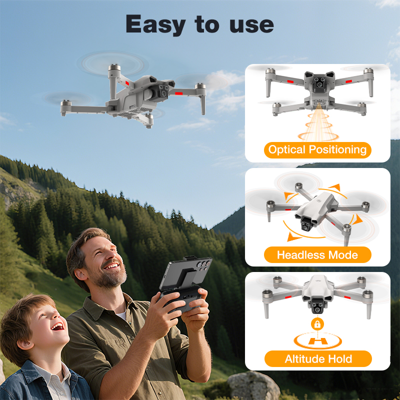 NEW Hot L017 Pro Drone Brushle - Drone Rc With Screen review and price