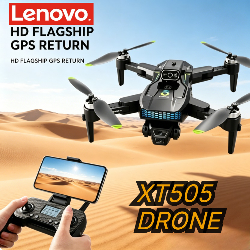 Lenovo XT505 Foldable GPS Dron - Xt505 Rc Drone review and price