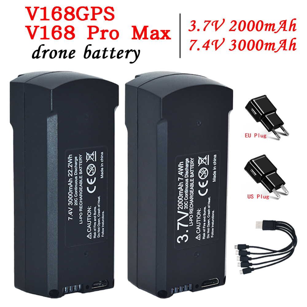 GPS V198 7.4V 3000mAh Battery  - Drone Lipo Battery review and price