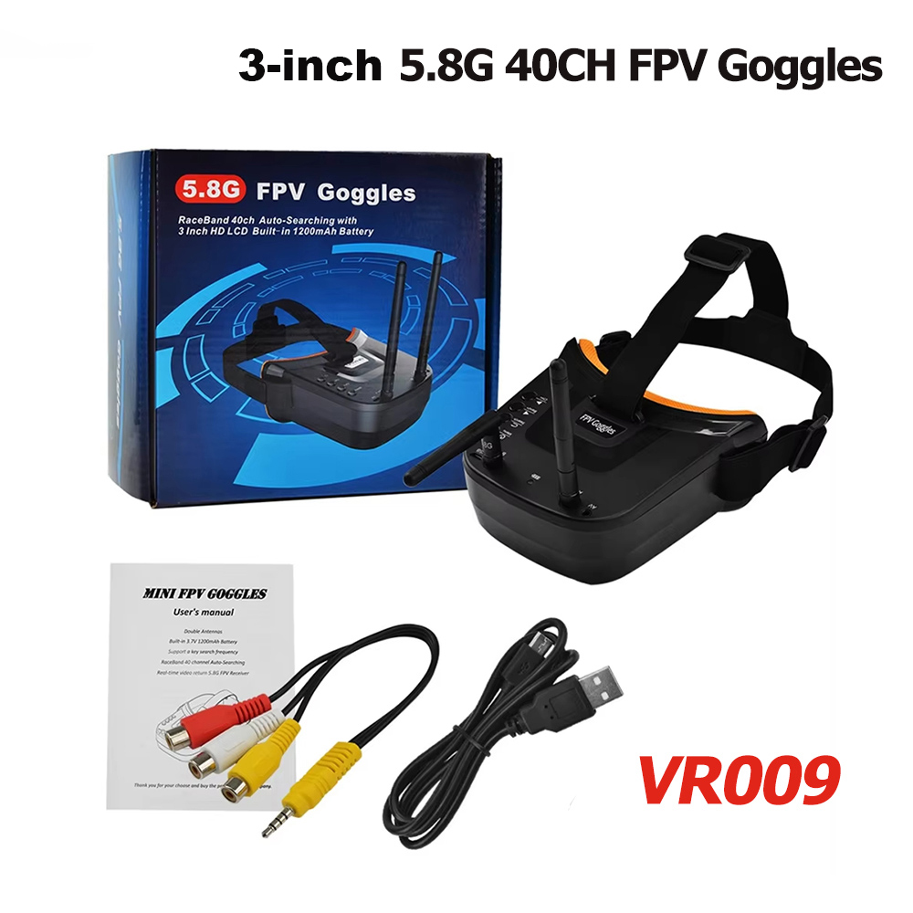 VR009 FPV Video Goggles 3Inch  - Drone Rc With Screen review and price
