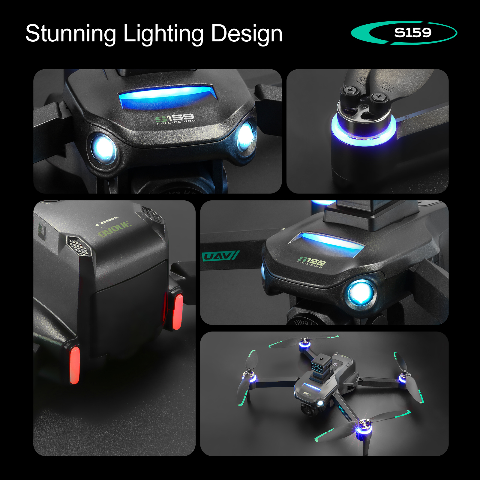 S159 GPS Drone 4K Profesional  - Drone Rc With Screen review and price