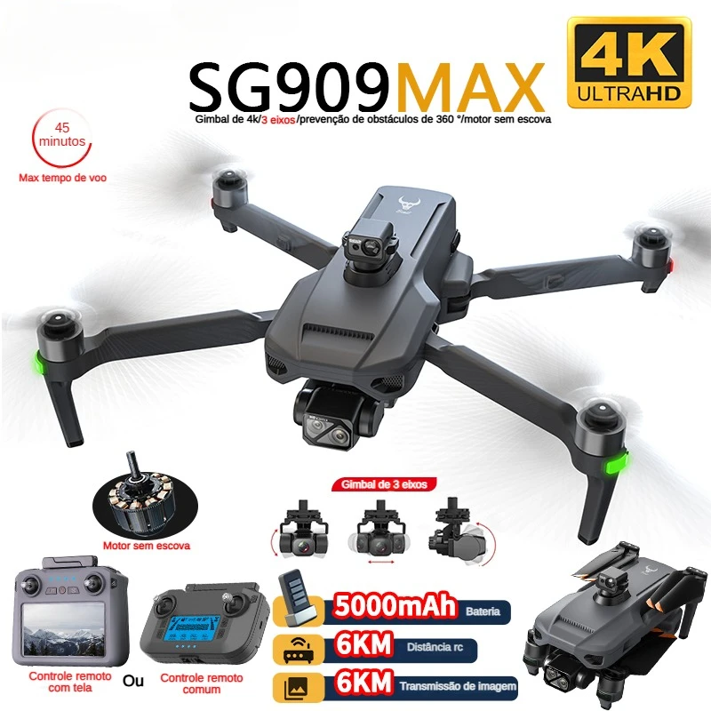 ZLL SG909 SG909MAX Professiona - Drone Rc With Screen review and price